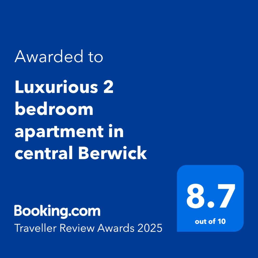 Luxurious 2 Bedroom Apartment In Central Berwick 외부 사진